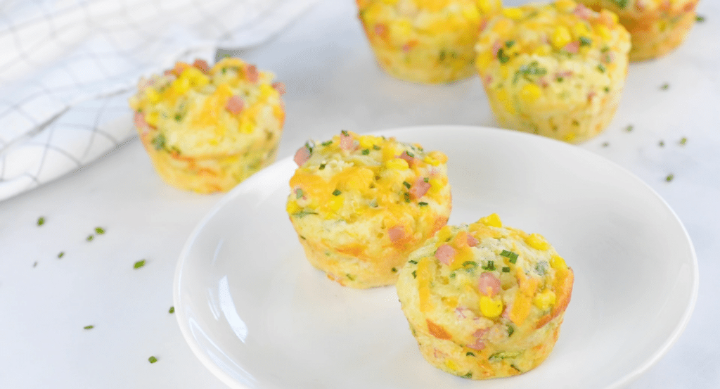 savory ham and cheese muffins